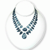Sapphire Carved Beads